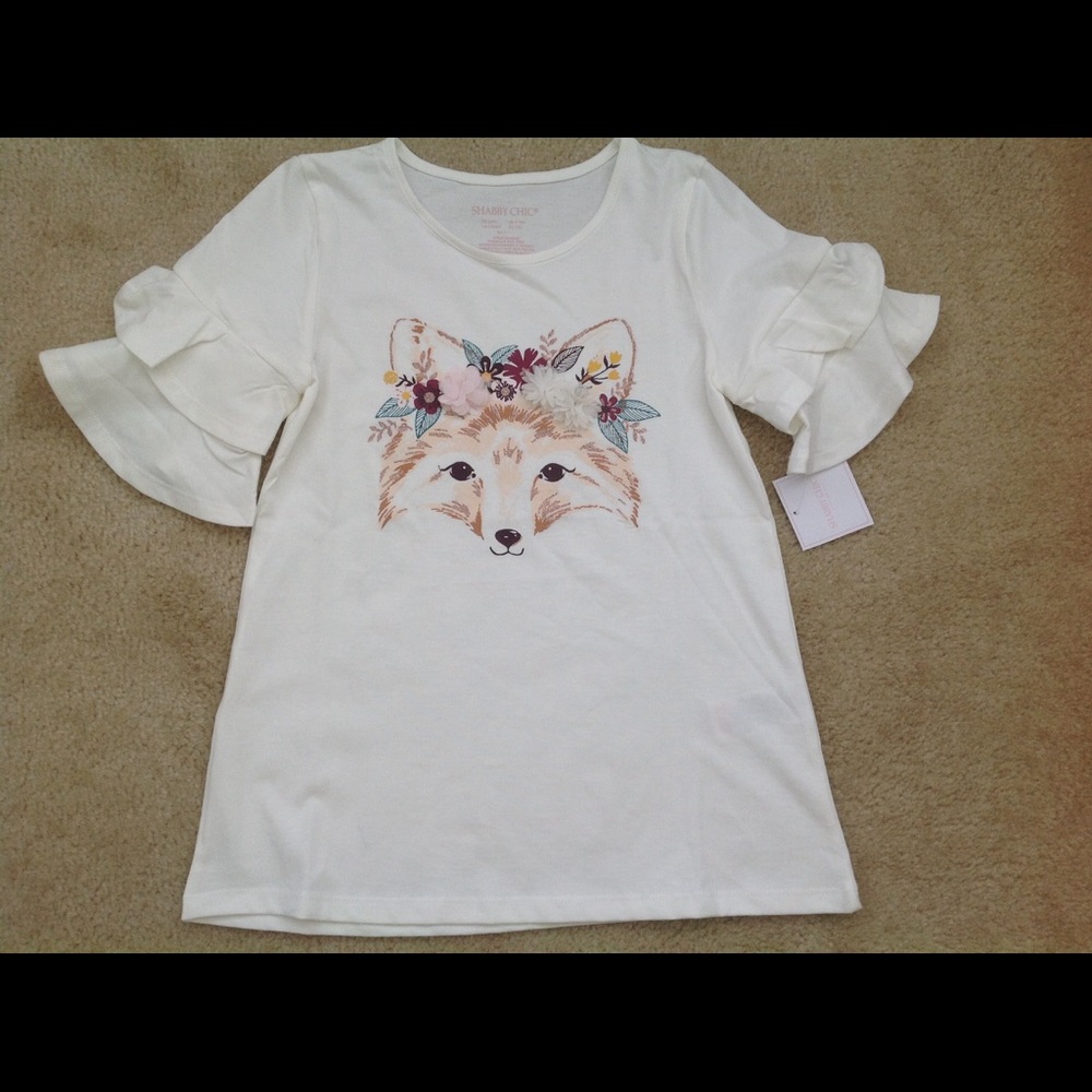 NWT Shabby Chic Girls Top